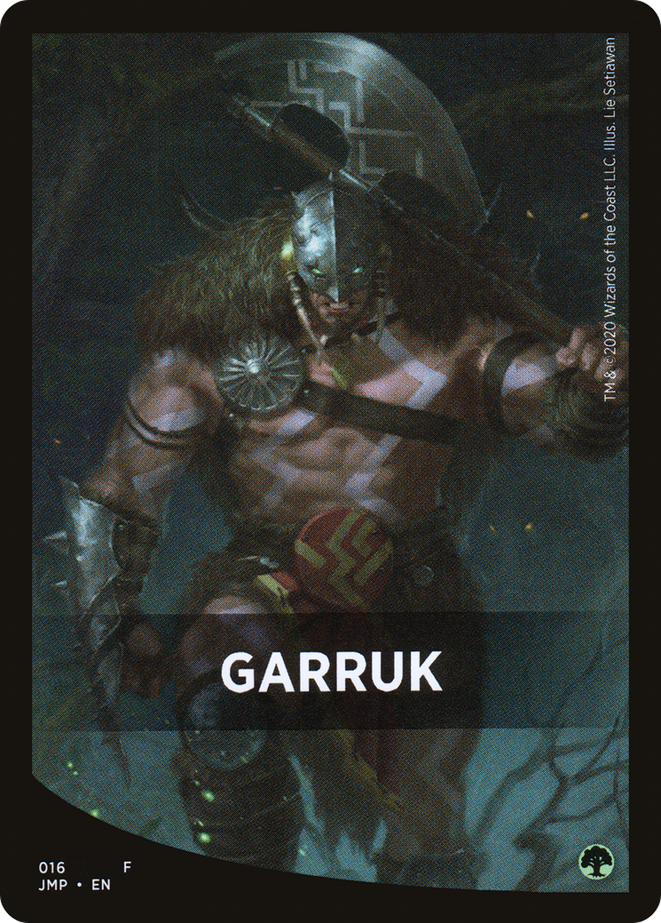 Garruk Theme Card (JMP-016) - Jumpstart Front Cards