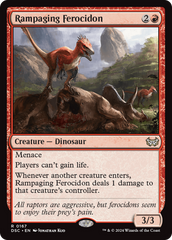 Rampaging Ferocidon [Duskmourn: House of Horror Commander] | The CG Realm