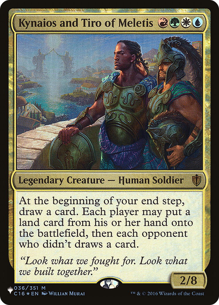 Kynaios and Tiro of Meletis [The List] | The CG Realm