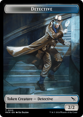 Detective // Thopter (0019) Double-Sided Token [Murders at Karlov Manor Tokens] | The CG Realm