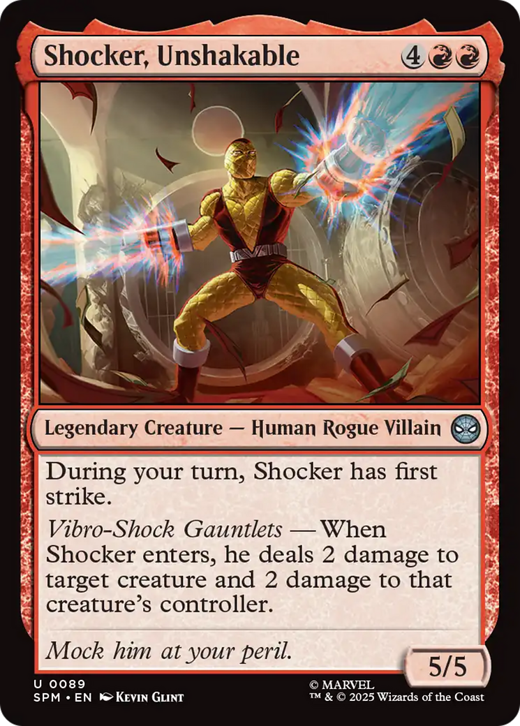 Shocker, Unshakable [Marvel's Spider-Man] | The CG Realm