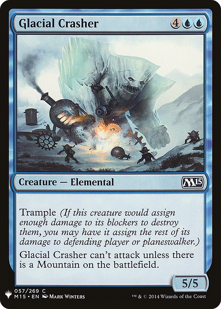 Glacial Crasher (LIST-M15-57) - The List