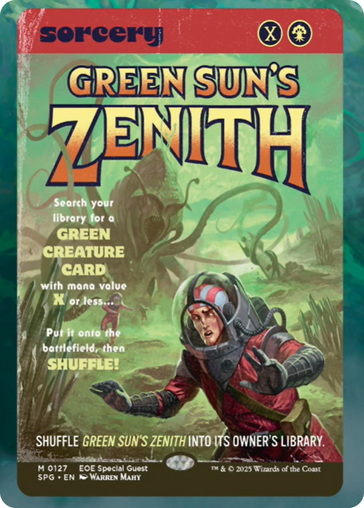 Green Sun's Zenith (Showcase) [Edge of Eternities Special Guests] | The CG Realm