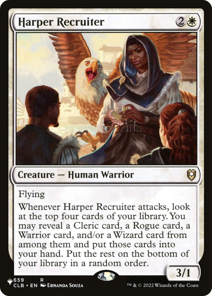 Harper Recruiter (CLB) [The List] | The CG Realm