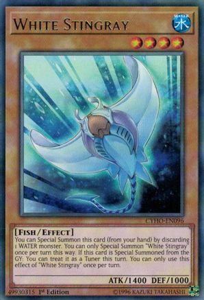 White Stingray (CYHO-EN096) - Cybernetic Horizon Unlimited