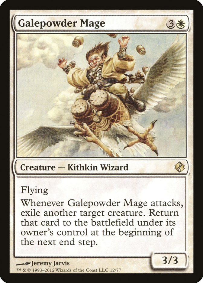 Galepowder Mage [Duel Decks: Venser vs. Koth] | The CG Realm