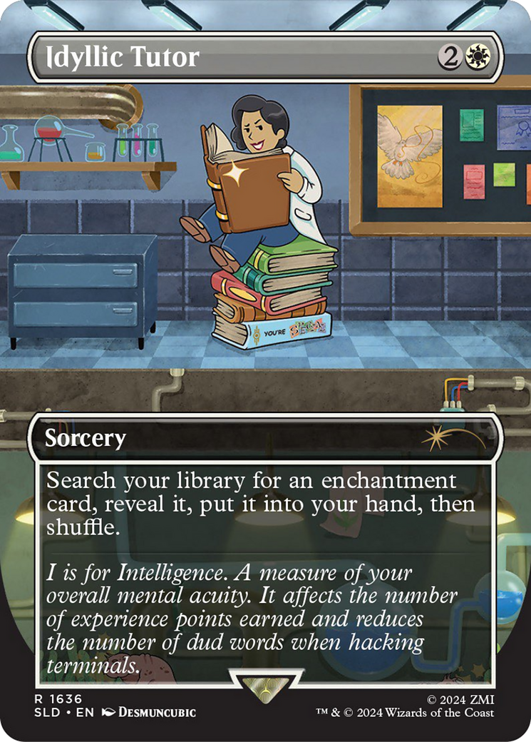 Idyllic Tutor (1636) (Rainbow Foil) [Secret Lair Drop Series] | The CG Realm