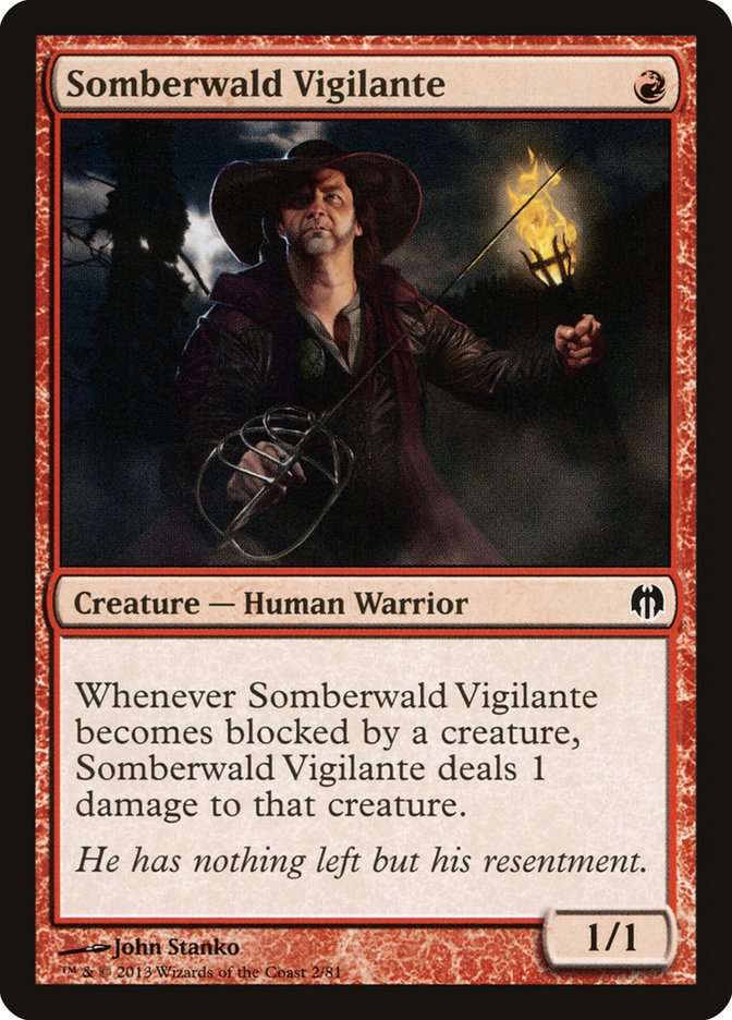 Somberwald Vigilante [Duel Decks: Heroes vs. Monsters] | The CG Realm