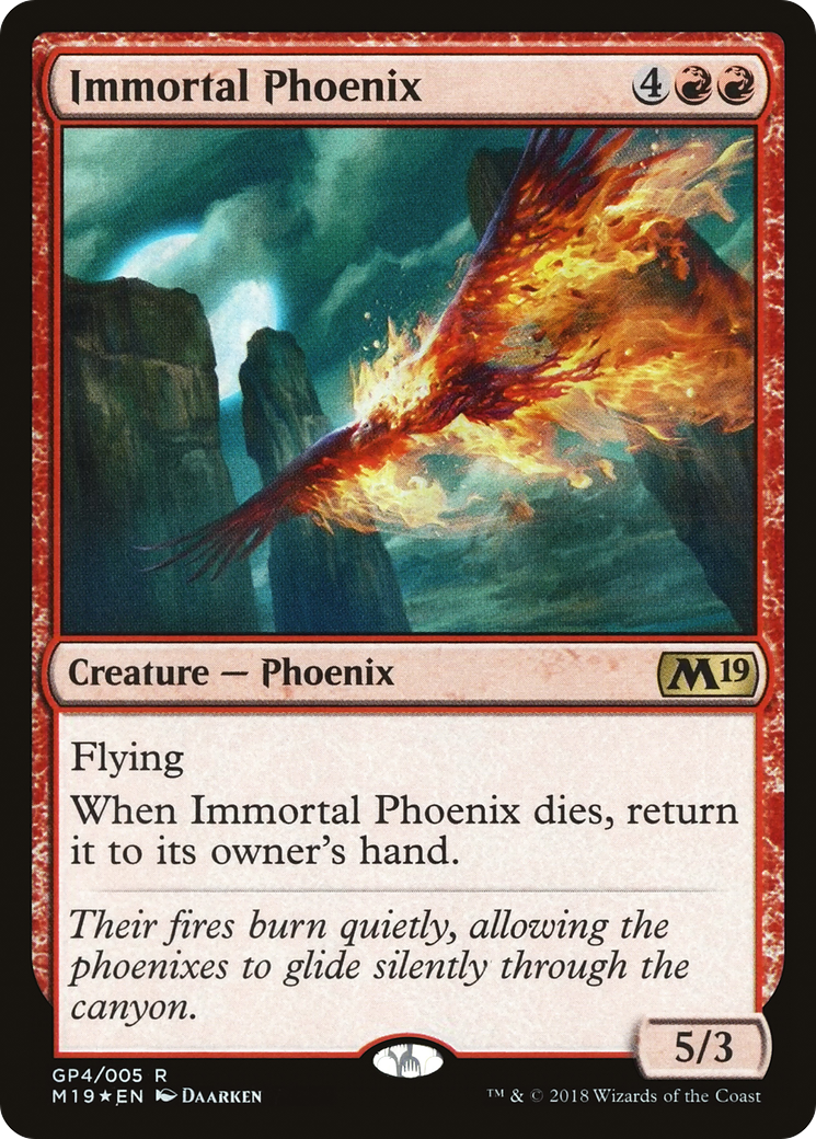 Immortal Phoenix (2018 Gift Pack) (GBP-GP4) - M19 Gift Pack Foil