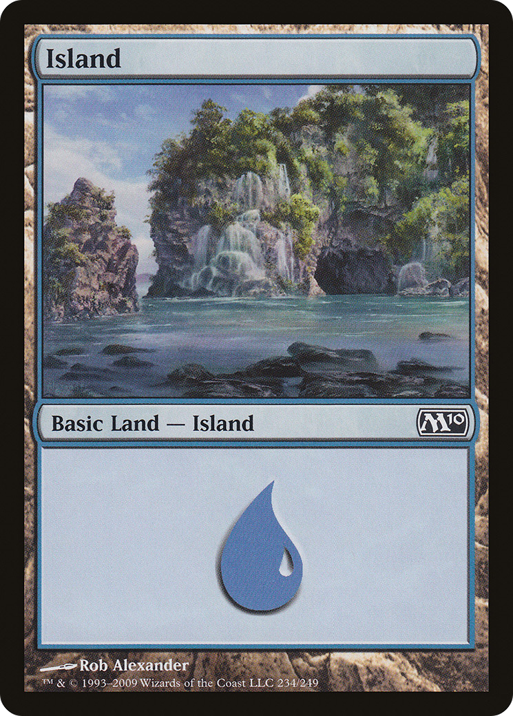 Island (234) (M10-234) - Magic 2010