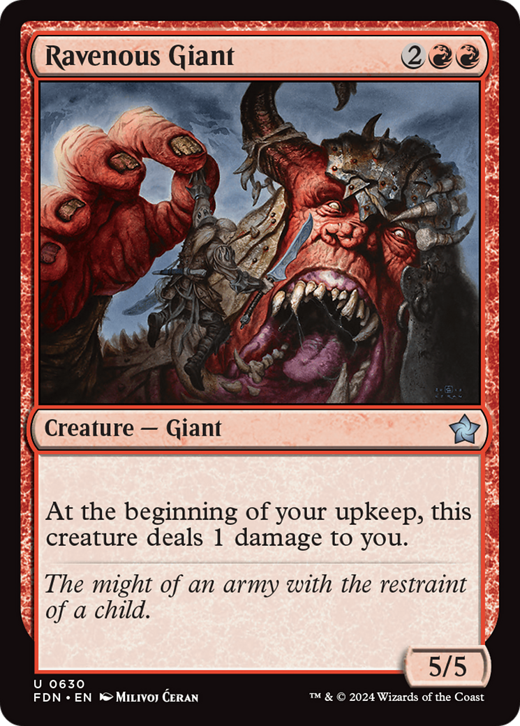 Ravenous Giant [Foundations] | The CG Realm