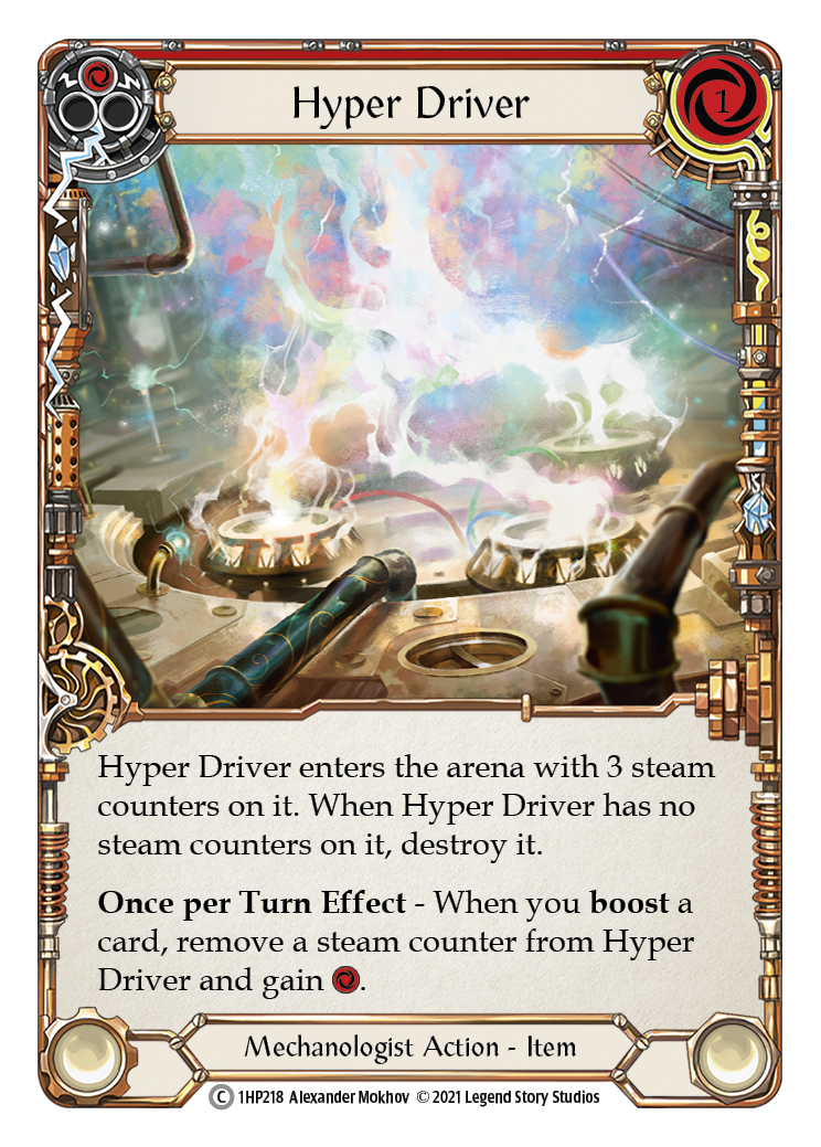 Hyper Driver [1HP218] (History Pack 1) | The CG Realm