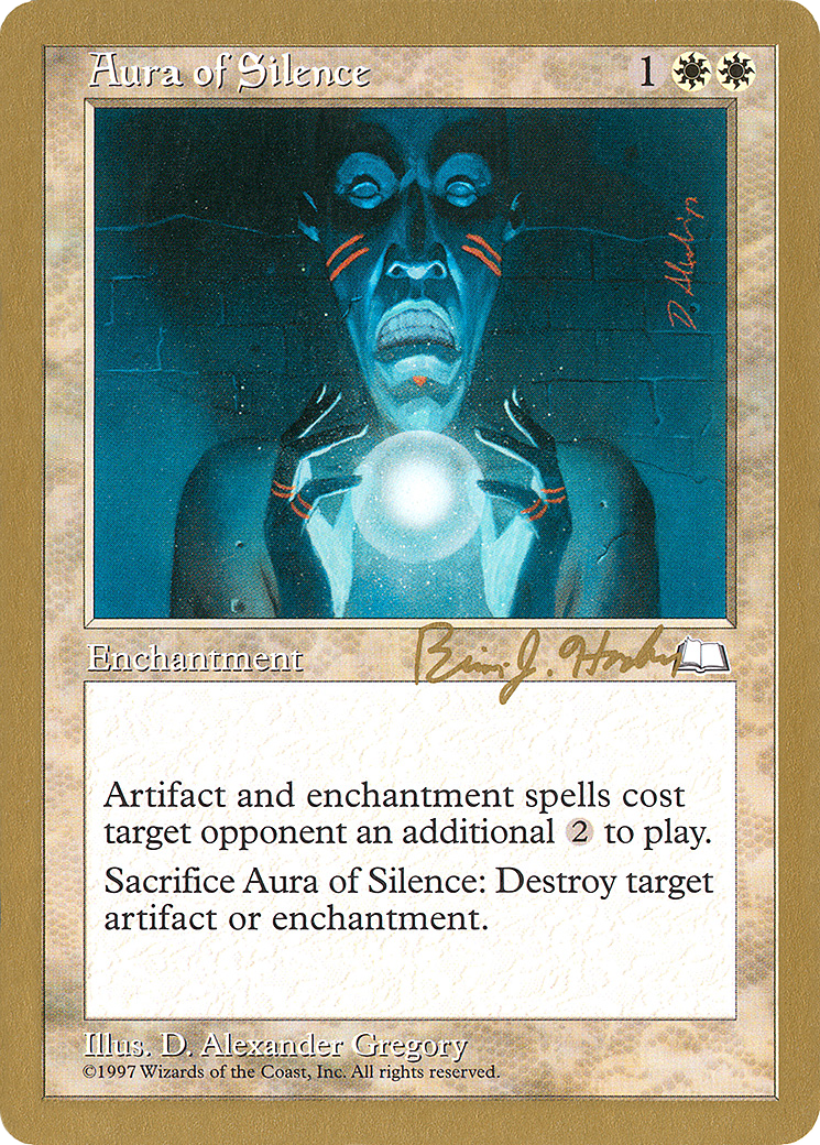 Aura of Silence - 1998 Brian Hacker (WTH) (WCD-) - World Championship Decks 1998