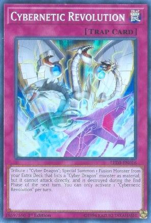 Cybernetic Revolution (LED3-EN016) - Legendary Duelists: White Dragon Abyss 1st Edition