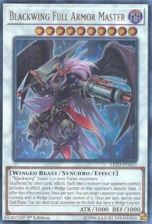 Blackwing Full Armor Master (LED3-EN023) - Legendary Duelists: White Dragon Abyss 1st Edition
