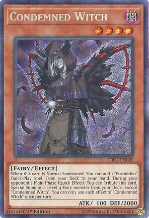 Condemned Witch (SOFU-EN028) - Soul Fusion Unlimited