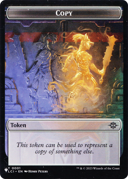Clue // Copy Double-Sided Token (LIST-15 // 1) - The List Reprints