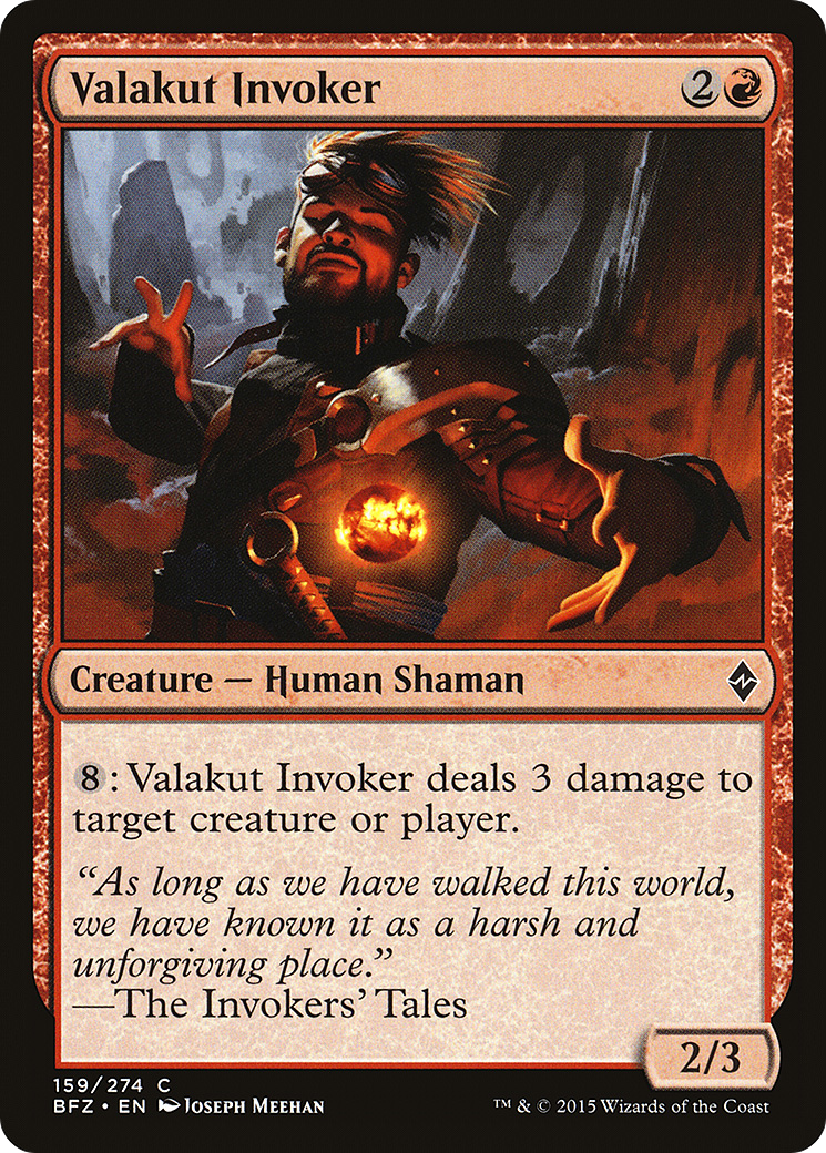 Valakut Invoker (BFZ-159) - Battle for Zendikar