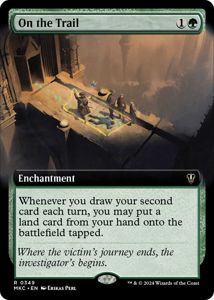 On the Trail (Extended Art) [Murders at Karlov Manor Commander] | The CG Realm