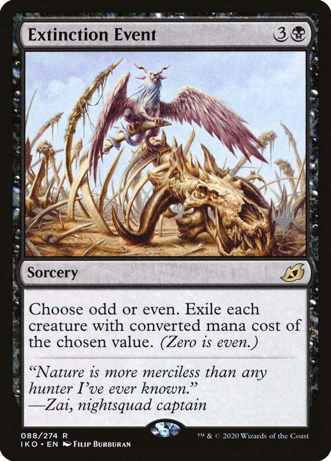 Extinction Event (Promo Pack) [Ikoria: Lair of Behemoths Promos] | The CG Realm