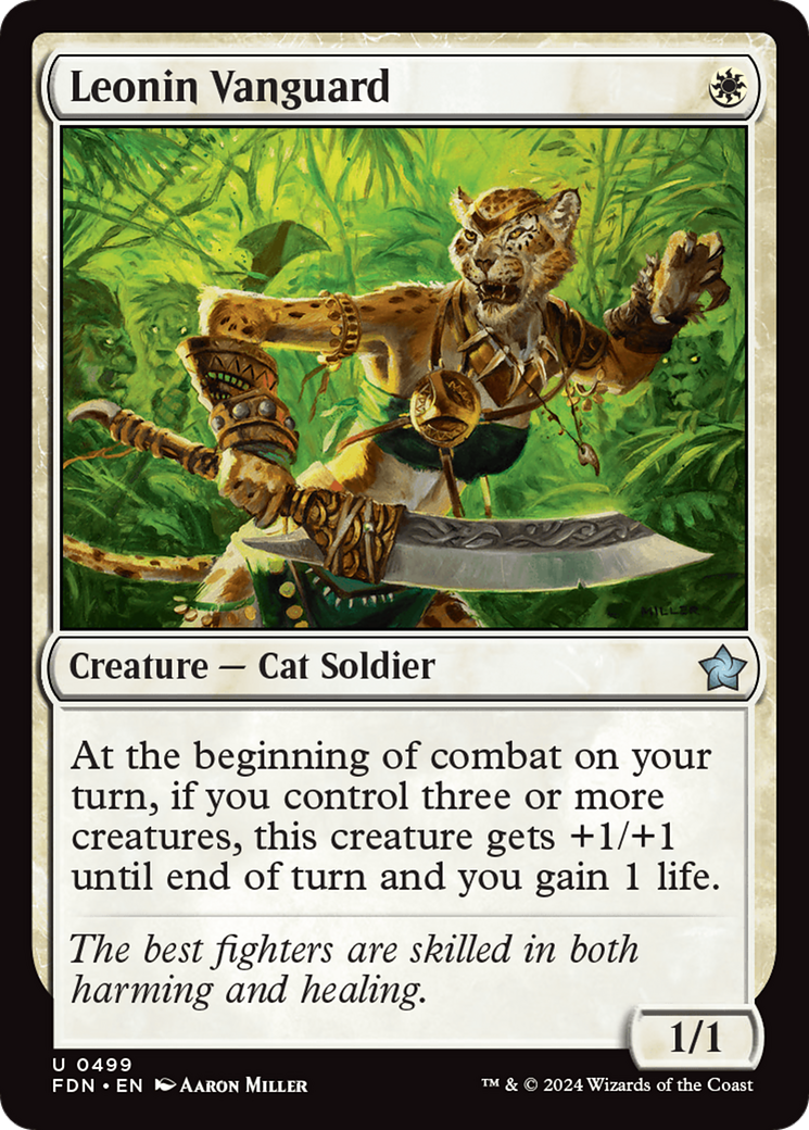 Leonin Vanguard (FDN-499) - Foundations