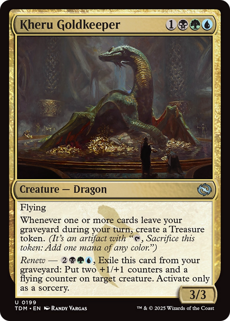 Kheru Goldkeeper [Tarkir: Dragonstorm] | The CG Realm