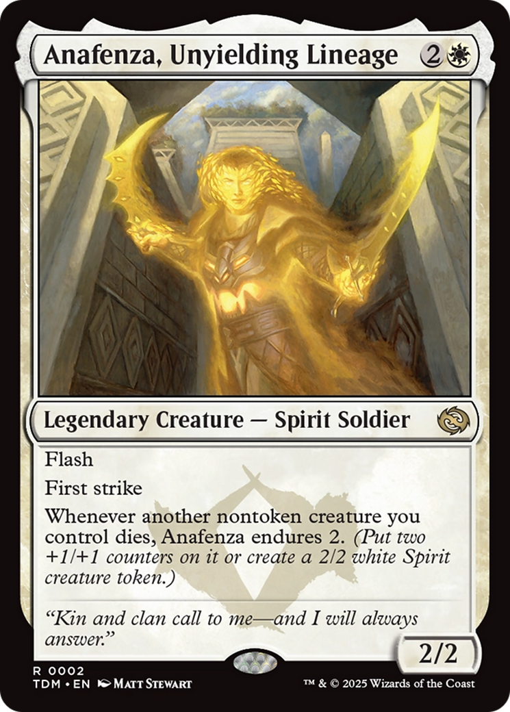 Anafenza, Unyielding Lineage [Tarkir: Dragonstorm] | The CG Realm