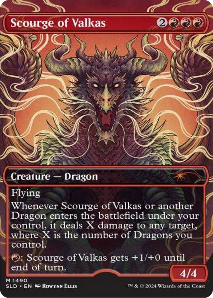 Scourge of Valkas (Rainbow Foil) [Secret Lair Drop Series] | The CG Realm