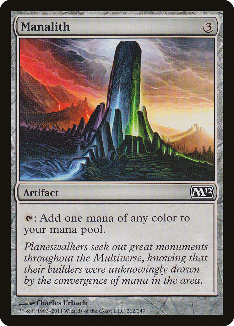 Manalith (M12-212) - Magic 2012