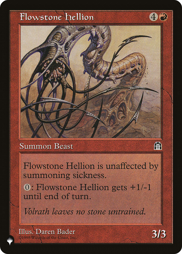 Flowstone Hellion [The List] | The CG Realm