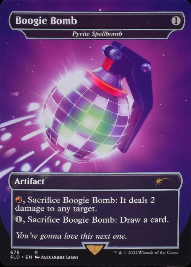 Pyrite Spellbomb - Boogie Bomb (Borderless) [Secret Lair Drop Promos] | The CG Realm