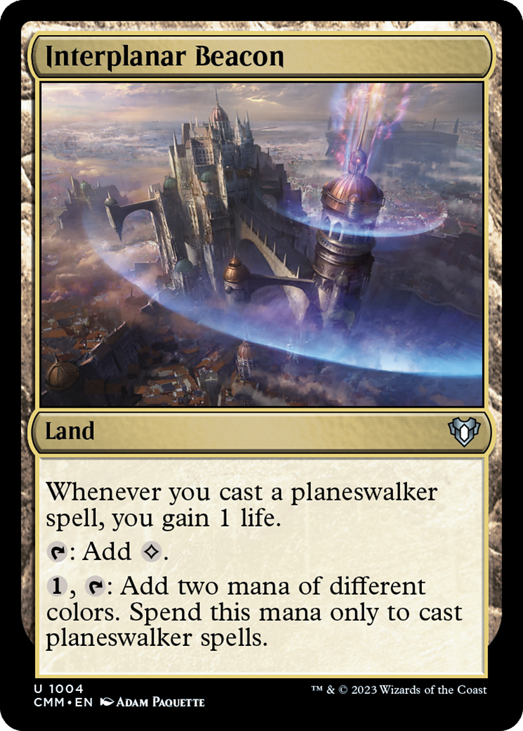 Interplanar Beacon [Commander Masters] | The CG Realm