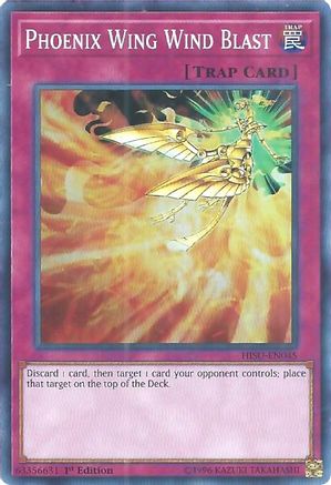 Phoenix Wing Wind Blast (HISU-EN045) - Hidden Summoners 1st Edition