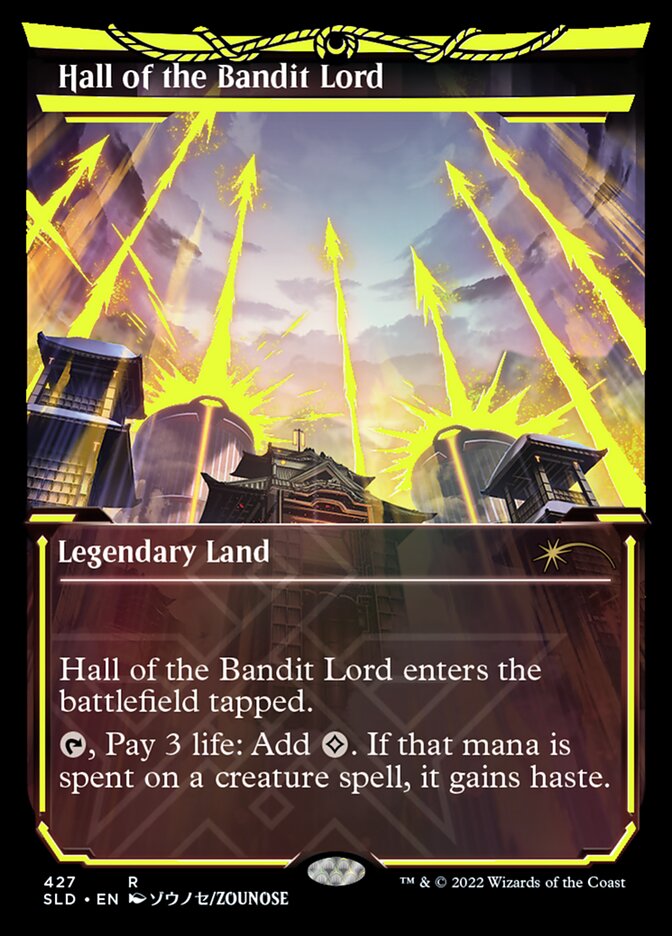 Hall of the Bandit Lord (Neon Ink Yellow) [Secret Lair Drop Series] | The CG Realm