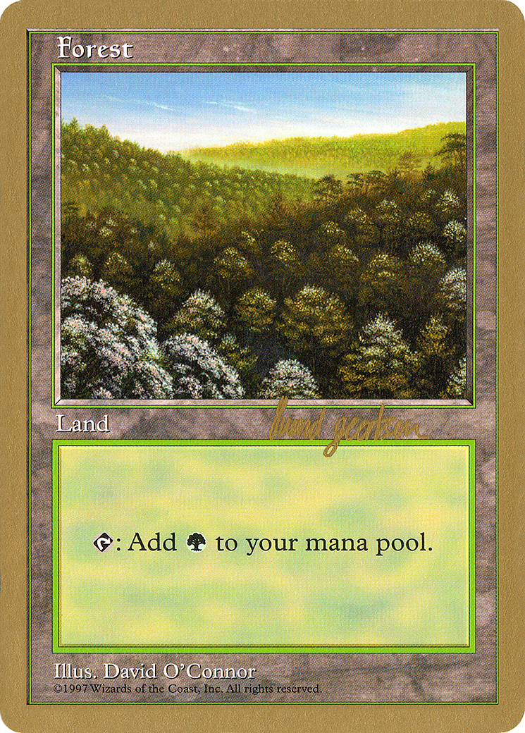 Forest (417) - 1997 Svend Geertsen (5ED) (WCD-) - World Championship Decks 1997
