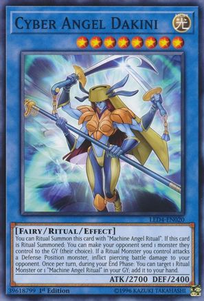 Cyber Angel Dakini (LED4-EN020) - Legendary Duelists: Sisters of the Rose 1st Edition