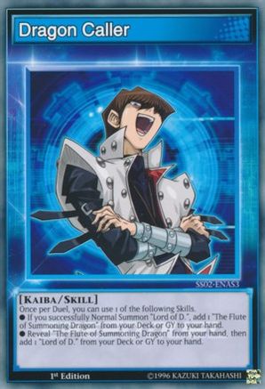 Dragon Caller (SS02-ENAS3) - Speed Duel Decks: Duelists of Tomorrow 1st Edition