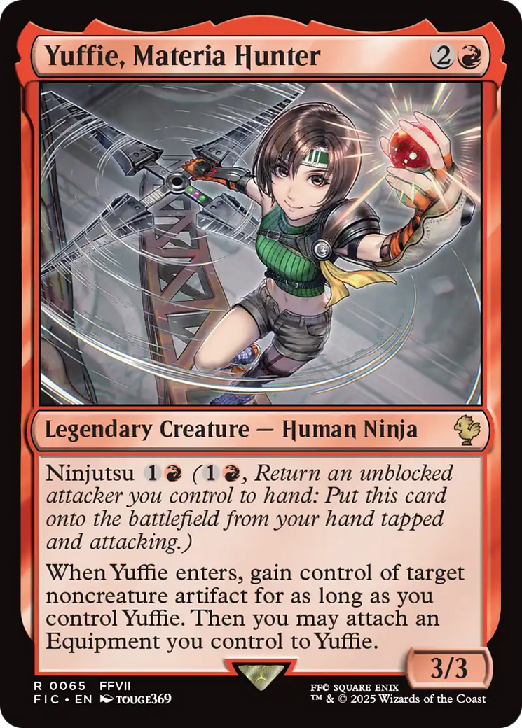Yuffie, Materia Hunter [FINAL FANTASY Commander] | The CG Realm
