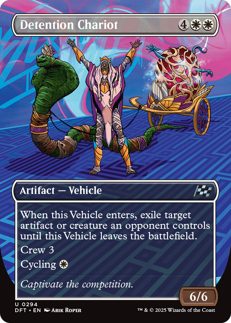 Detention Chariot (Borderless) [Aetherdrift] | The CG Realm
