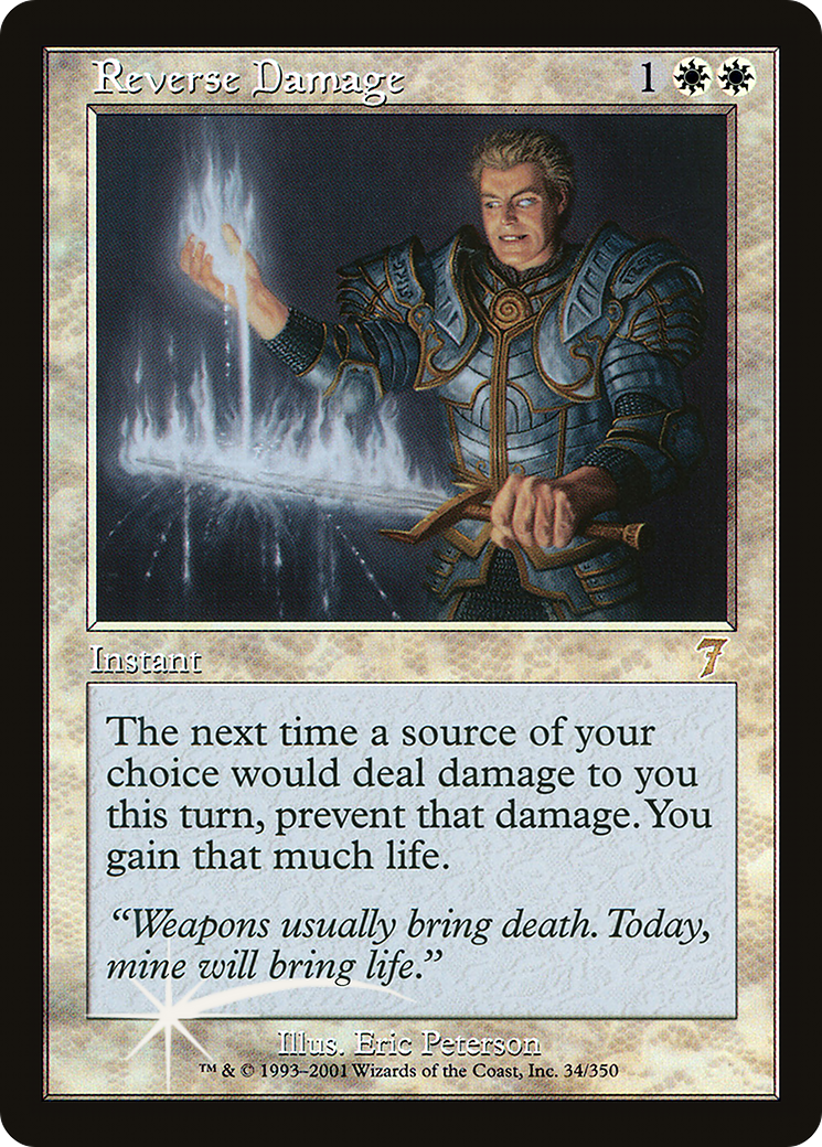 Reverse Damage (7ED-034) - 7th Edition