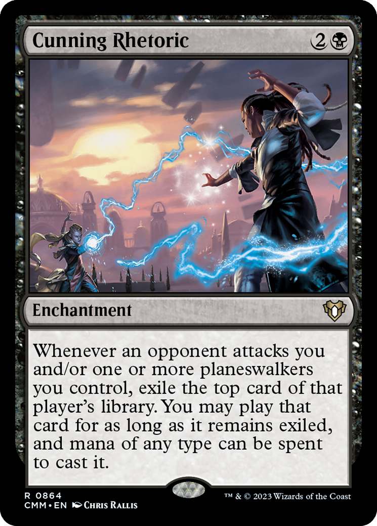 Cunning Rhetoric (CMM-864) - Commander Masters