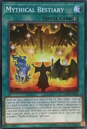 Mythical Bestiary (OP10-EN024) - OTS Tournament Pack 10 Unlimited