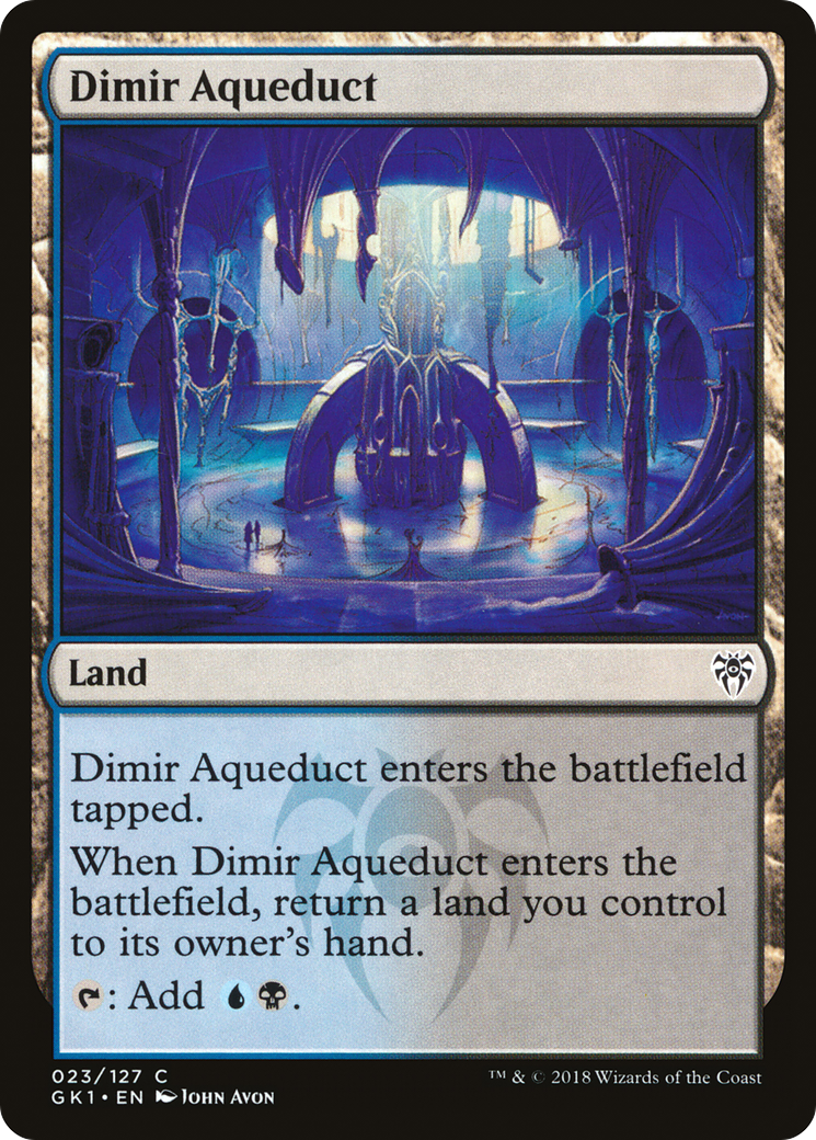 Dimir Aqueduct (GR1-023) - GRN Guild Kit