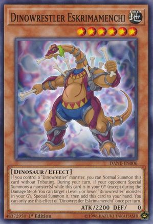 Dinowrestler Eskrimamenchi (DANE-EN006) - Dark Neostorm Unlimited