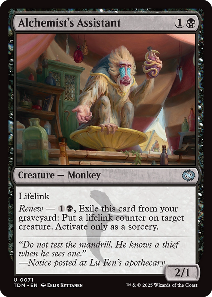 Alchemist's Assistant [Tarkir: Dragonstorm] | The CG Realm