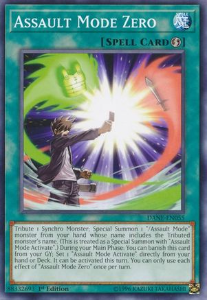 Assault Mode Zero (DANE-EN055) - Dark Neostorm Unlimited