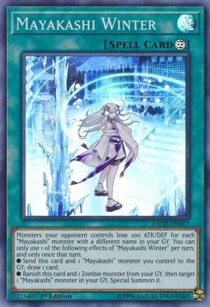 Mayakashi Winter (DANE-EN057) - Dark Neostorm Unlimited