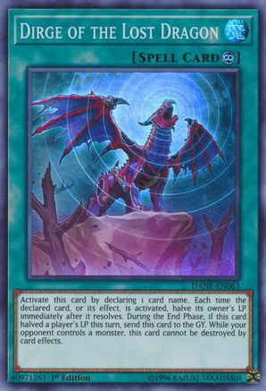 Dirge of the Lost Dragon (DANE-EN063) - Dark Neostorm Unlimited