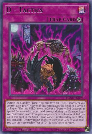 D - Tactics (DANE-EN069) - Dark Neostorm Unlimited