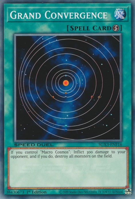 Grand Convergence [SGX3-ENF16] Common | The CG Realm